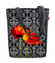 Bertoni Plátěná taška Sunny Poppies Black 29 cm x 40 cm x 36 cm x 8 cm - thumb (7)