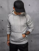 Pánská světle šedá mikina Dstreet BX5514 M - thumb (0)