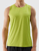 Pánský sportovní tank top regular z recyklovaných materiálů 4F - šťavnatý zelený Velikost: XXL - thumb (2)