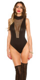 Sexy KouCla Neck Body se síťkou black L - thumb (6)