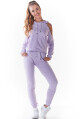 Infinite You Mikina s kapucí M239 Purple L - thumb (5)