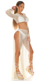 Sexy sukně Koucla Highwaist Net Maxi Skirt / Cover-Up black S/M - thumb (11)