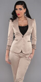 Sexy KouCla-Blazer s potiskem Leoprint brown 40 - thumb (3)