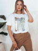 CREATIVE dámské tričko bílé Dstreet RY2609 L / XL - thumb (1)