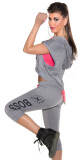 Trendy KouCla Dance chillhoodie + zip na zádech barva pink velikost S/M - thumb (12)