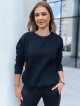 Námořnická modrá klasická dámská mikina FASHION II Dstreet BY1204 Univerzální - thumb (2)