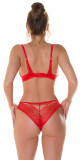 Sexy spodní prádlo 2Piece-Set / Krajková podprsenka + kalhotky black S - thumb (4)