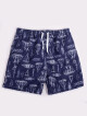 Yoclub Plavky Pánské plážové šortky P1 Navy Blue M - thumb (3)