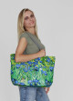 Bertoni Taška Holi Irises Green 36 cm x 33 cm x 45 cm x 10 cm - thumb (4)