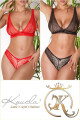 Sexy spodní prádlo 2Piece-Set / Krajková podprsenka + kalhotky black S - thumb (5)