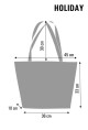 Bertoni Taška Holi Palermo Multicolor 36 cm x 33 cm x 45 cm x 10 cm - thumb (1)