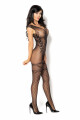 Bodystocking Oriana crystal - BEAUTY NIGHT FASHION černá S/L - thumb (3)