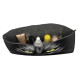 Bertoni Velká kapesní kosmetická taška Nero Black 31 cm x 20 cm x 1 cm - thumb (3)