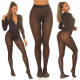 Sexy punčocháče s geometrickým vzorem barva black velikost Einheitsgroesse - thumb (7)