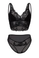 DKaren Set Heidi Black XL černá - thumb (0)