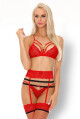 Erotická souprava Simanna - LivCo CORSETTI FASHION červená L/XL - thumb (2)