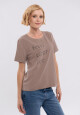 Volcano T-Shirt T-Fantastico Beige M - thumb (1)