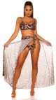 Sexy KouCla Beach Tulle Warparound Sukně black Einheitsgroesse - thumb (4)