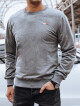 Pánská mikina bez kapuce, tmavě šedá Dstreet BX5738 XXL - thumb (0)