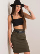 Khaki tužková sukně RUE PARIS L / XL - thumb (0)