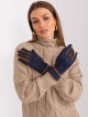 Elegantní dámské rukavice v tmavě modré barvě L / XL - thumb (2)