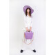Art Of Polo Bag Tr23118-1 Lavender Nevhodné pro formát A4 - thumb (0)