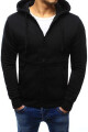 Černá pánská mikina na zip BX2192 XL - thumb (3)