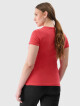 Dámské triko slim 4F - červené Velikost: XS - thumb (4)