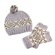 Art Of Polo Hat&Gloves Cz2600-1 Grey 57-62 cm - thumb (1)