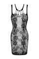 Erotické šaty Anya - BEAUTY NIGHT FASHION černá S/L - thumb (17)