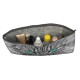 Bertoni Velká kapesní kosmetická taška Baltazar Grey 31 cm x 20 cm x 1 cm - thumb (0)