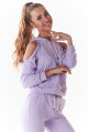 Infinite You Mikina s kapucí M239 Purple L - thumb (0)