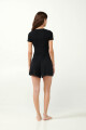 Vamp - Elegantní tričko s krajkou 21801 - Vamp black 3xl - thumb (2)