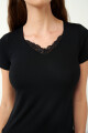 Vamp - Elegantní tričko s krajkou 21801 - Vamp black 3xl - thumb (7)