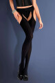 Dámské punčochové kalhoty Gabriella 638 Erotica Strip Panty mikrovlákno 100 den 1-4 nero/černá 3/4-M/L - thumb (2)