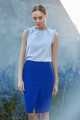 Stylove Sukně S127 Royal Blue L - thumb (2)