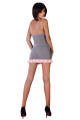 Dámská košilka Namazzi - LivCo CORSETTI FASHION šedo-růžová L/XL - thumb (0)