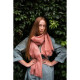 Art Of Polo Šála sz24412-2 Grey Pink UNI - thumb (3)