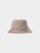 Pánský oboustranný bucket hat 4F - béžový/modrý Velikost: M - thumb (1)