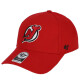 47 Brand NHL New Jersey Devils MVP Cap H-MVP11WBV-RD Red One size jedna velikost - thumb (2)