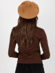 Dámská zimní čepice camel baret JEDNA VELIKOST - thumb (4)