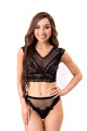 LivCo Corsetti Fashion Set (podprsenka + kalhotky) Elin Black L/XL - thumb (1)