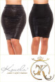 Oh La La!Sexy Koucla WetLook PencilSkirt withZiPP barva SNAKE velikost S - thumb (7)