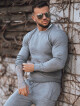 Anthracite Dstreet BX2405z pánská mikina bez kapuce XXL - thumb (1)