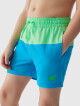 Chlapecké plážové šortky typu boardshorts 4F - modré Velikost: 134/140 - thumb (4)
