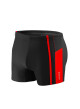 Pánské plavky boxerky 364 3XL-4XL  - Sesto Senso  šedo-oranžová 4XL - thumb (2)
