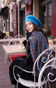 Dámský baret Art Of Polo 23339 Selsey tyrkysová 55-60 cm - thumb (1)
