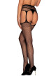 Hravé punčochy S815 garter stockings - Obsessive černá S/M/L - thumb (0)
