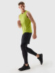 Pánský sportovní tank top regular z recyklovaných materiálů 4F - šťavnatý zelený Velikost: XXL - thumb (3)