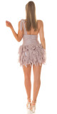 Sexy One-Arm cocktail dress CORAL 12 - thumb (22)
